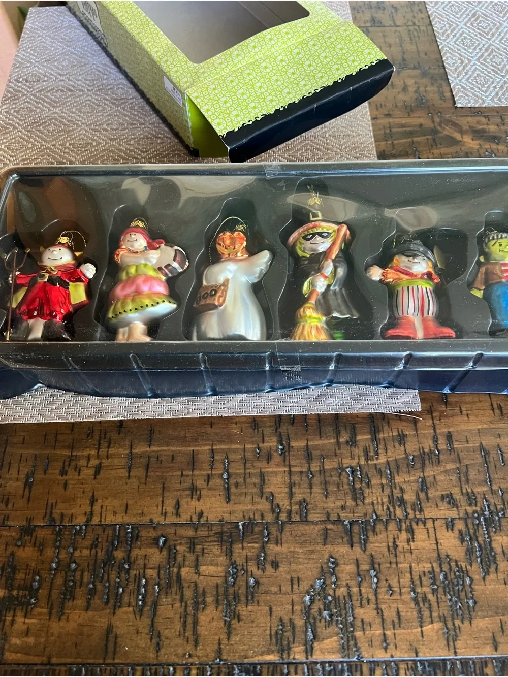 Vintage Halloween Ornaments Target Set Of 6 Ghost Witch Frankenstein Pirate